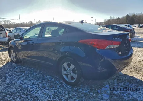 2013 Hyundai Elantra Gls из США, поврежденный, VIN 5NPDH4AE7DH451334
